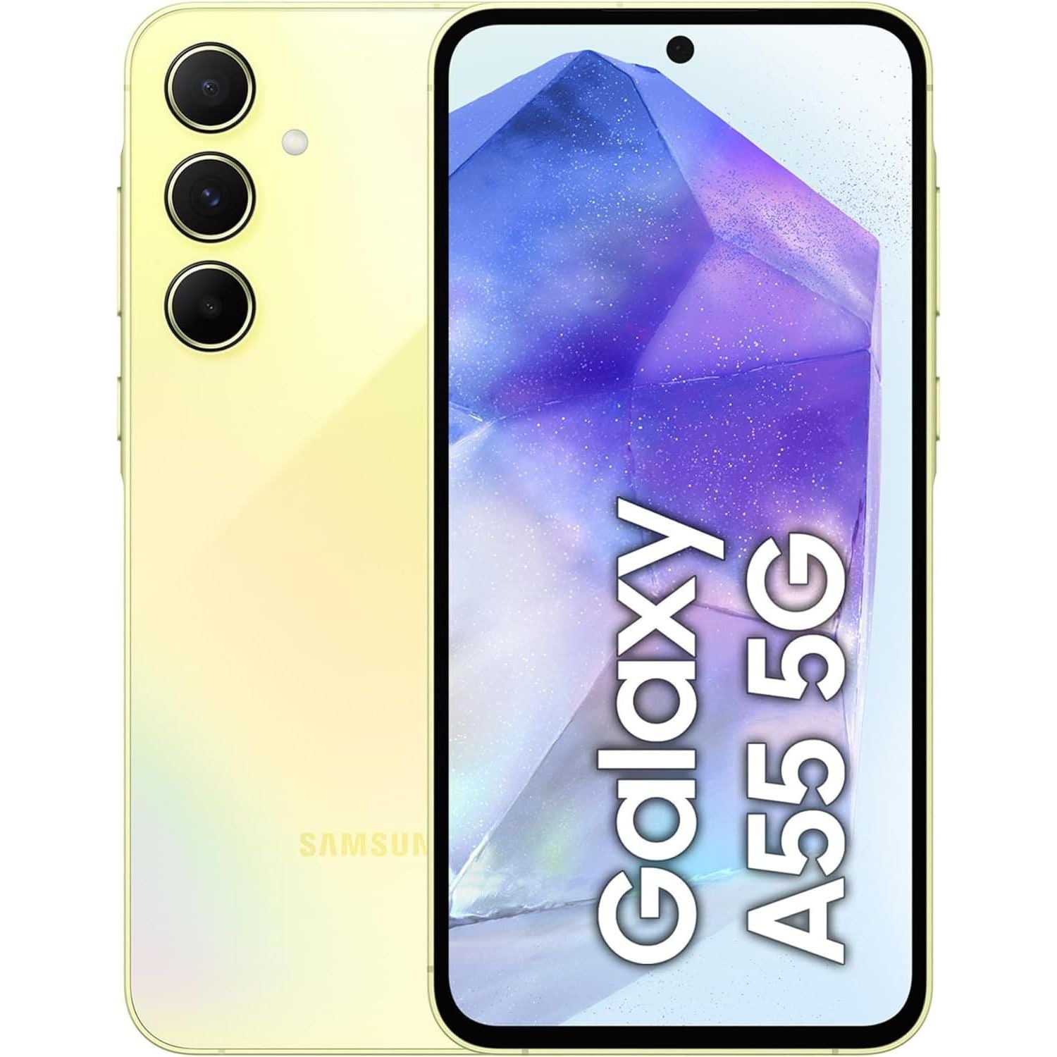 Buy Samsung,Samsung Galaxy A55 5G - 256GB 8GB RAM - Dual-SIM - Awesome Lemon, Unlocked - Gadcet UK | UK | London | Scotland | Wales| Near Me | Cheap | Pay In 3 | Unlocked Mobile Phones